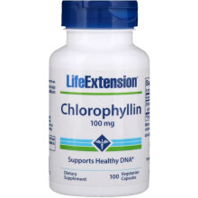 Life Extension, Clorofila, 100 mg, 100 Cápsulas Vegetarianas