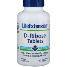 Life Extension, D-Ribose-Tabletten, 100 vegetarische Tabletten