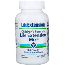Children's Formula Life Extension Mix 120 comprimés à croquer LIFE Extension