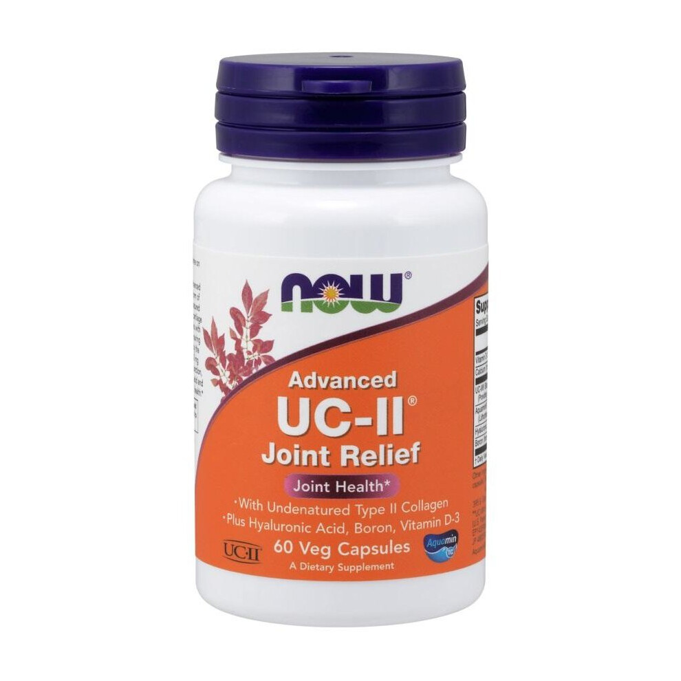 Now Foods (60 Vcaps) Uc-Ii Advanced Joint Relief - 60 Vcaps