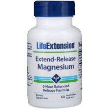 Life Extension, Kiterjesztett-magnézium, 60 vegetáriánus kapszula