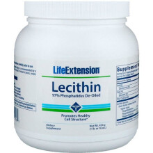 Entöltes Lecithin-Pulver 454 g LIFE Extension