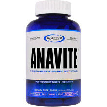 Gaspari Nutrition, ANAVITE, Die ultimative Leistungsmulti-Vitamin, 180 Tabletten
