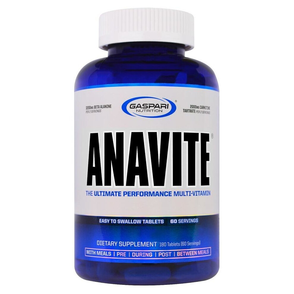 Photos - Vitamins & Minerals Gaspari Nutrition  Anavite - 180 tablets (180 tablets)
