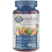 Garden of Life, Organics, Multi dla Mężczyzn 40+, Organic Berry, 120 Wegetariańskie Kuleczki