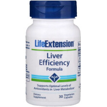 Life Extension, Fórmula de Eficiência Hepática, 30 Cápsulas Vegetarianas