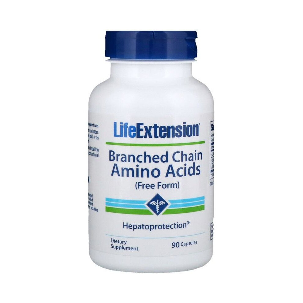 Life Extension (90 Caps) Branched Chain Amino Acids - 90 Caps