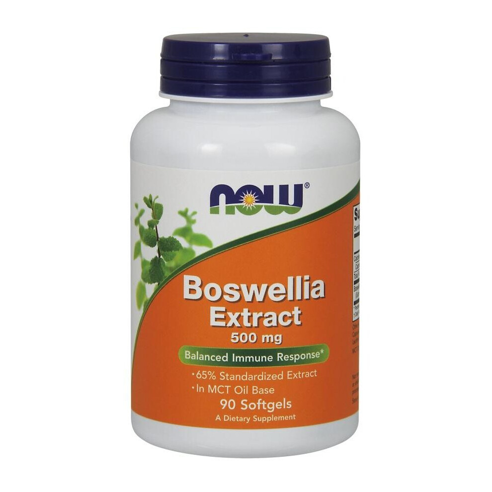 Now Foods (90 Softgels) Boswellia Extract, 500Mg - 90 Softgels