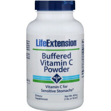 Life Extension, Säilöetty Vitamiini C Pienoksi, 1 lb (454 g)