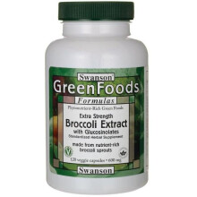 Swanson, Broccoli Ekstrakt med Glukosinolater, 120 Veggie Kapsler