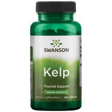 Swanson, Kelp, 250 Tabletter