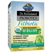 Garden of Life, Garten der Lebens, Dr. Formuliert Probiotika Fitbiotic, Unflavoured, 20 Packungen, 0,15 Unzen (4,2 g) Jeder