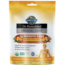 Garden of Life, Dr. Formulated Organic Fiber, Citrus, 7.9 oz (223 g)