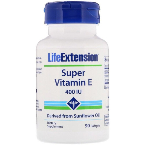 Life Extension, Superwitamina E, 268 mg (400 IU), 90 Softgels
