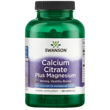 Swanson, Calcium-Citrat Plus Magnesium, 150 Kapseln