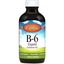 Carlson, B-6 Liquid, Natural Berry Lemonade, 4 fl oz (120 ml)