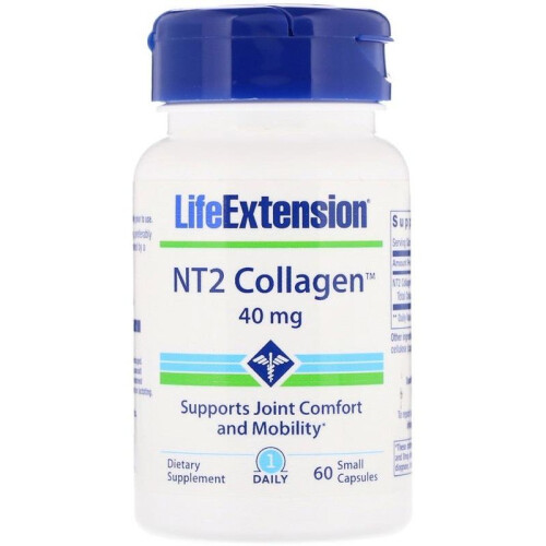 Life Extension, NT2 Κολάτζην, 60 Small Capsules