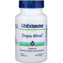 Life Extension, Dopa-Mind, 60 Vegetarian Tablets