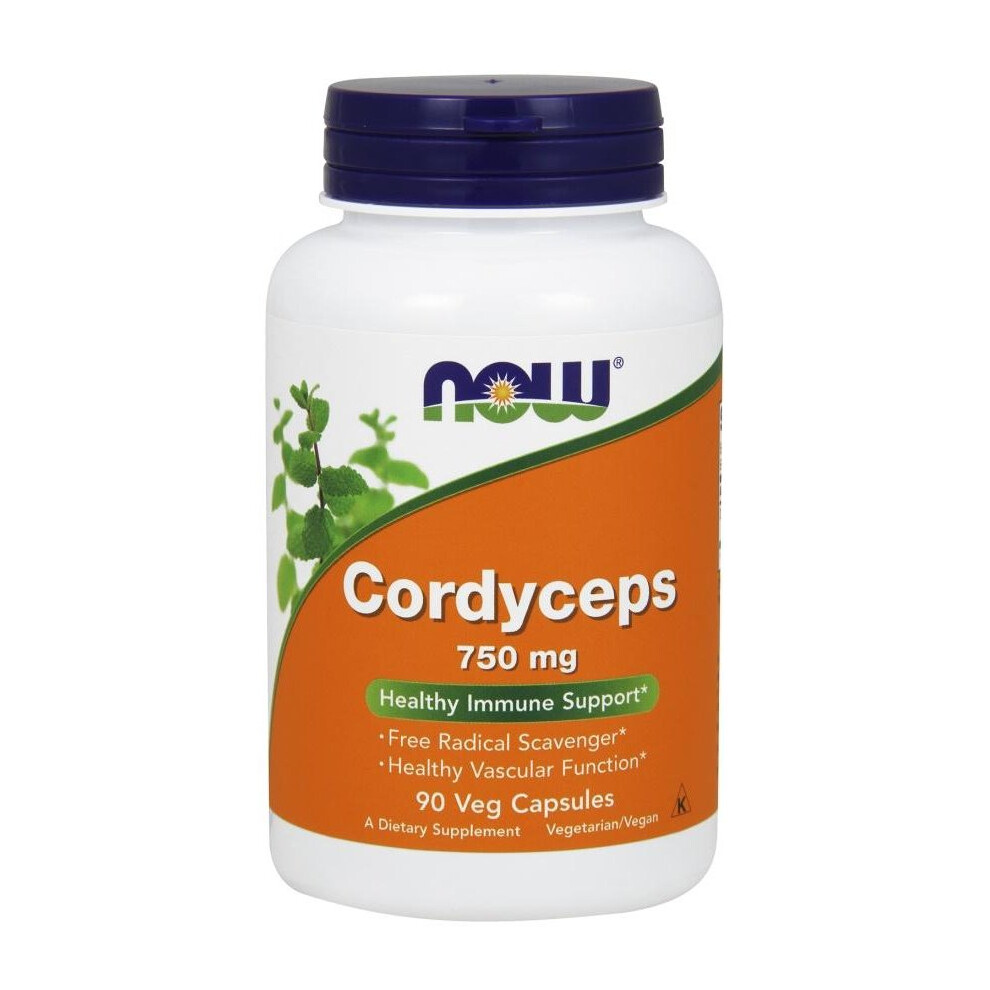 Now Foods (90 Vcaps) Cordyceps, 750Mg - 90 Vcaps