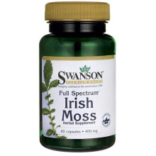 Swanson, Full Spectrum Irish Moss, 400 mg, 60 Kapslar