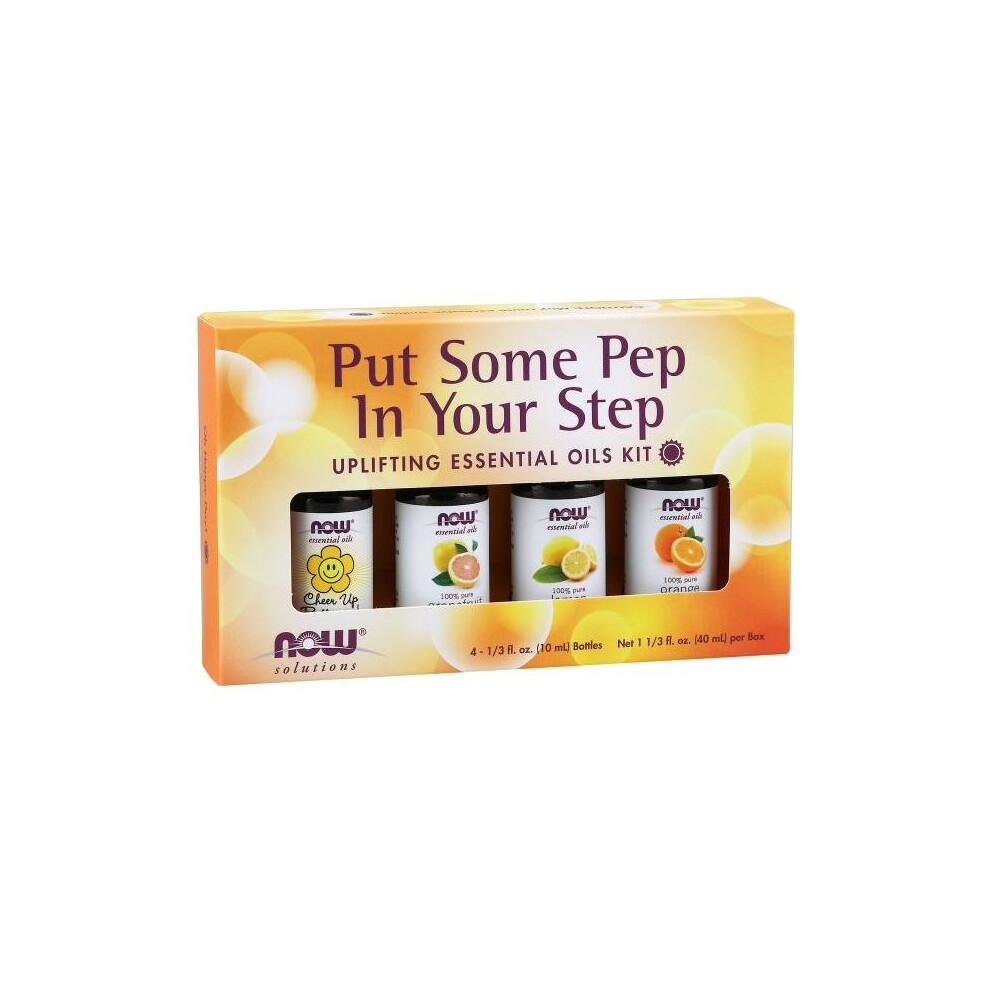 (4 x 10 ml.) Essential Oils, Put Some Pep in Your Step Oil Kit - 4 x 10 ml.