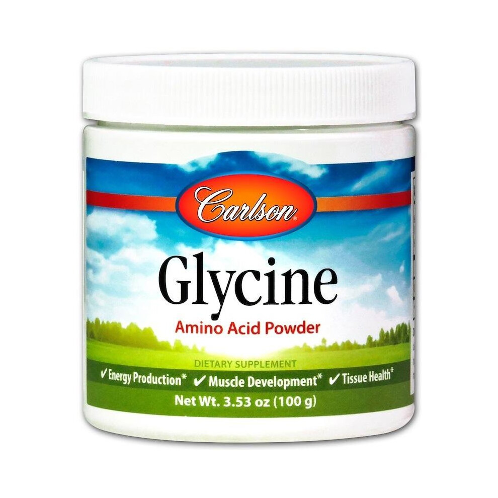 Carlson Labs (100G) Glycine, Amino Acid Powder - 100G