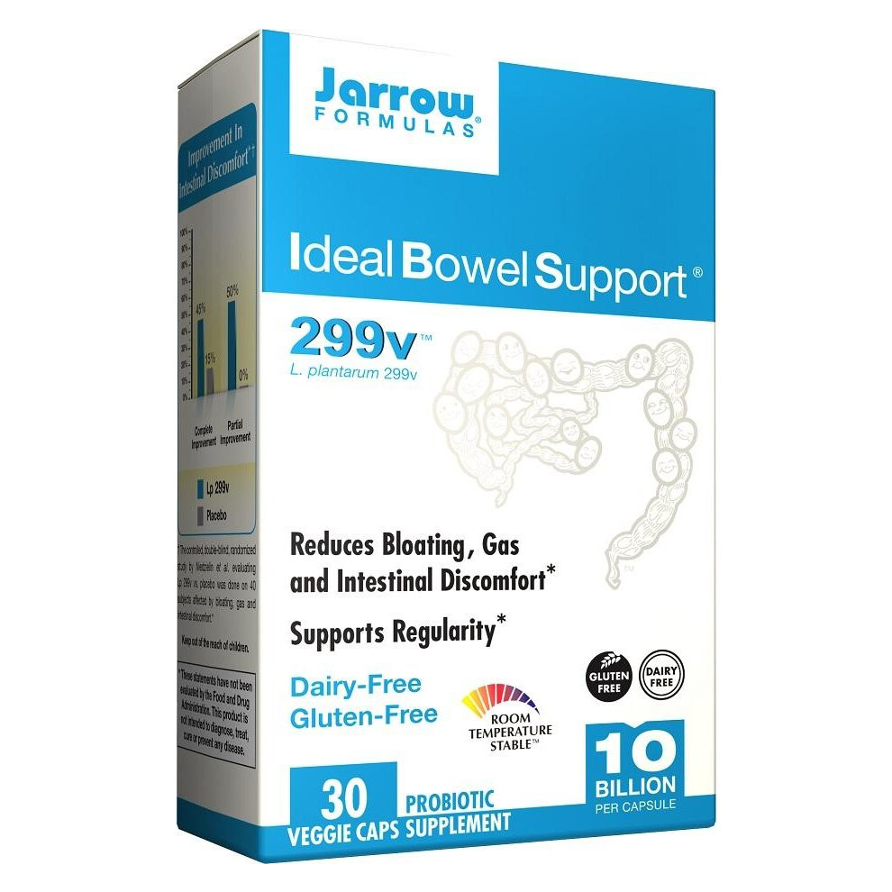 (30 vcaps) Ideal Bowel Support 299v, 10 Billion - 30 vcaps