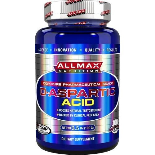 ALLMAX, Ácido D-Aspartico, 3.53 oz (100 g)