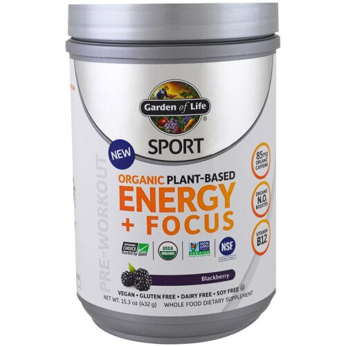 (231g) Organic Plant-Based Energy + Focus