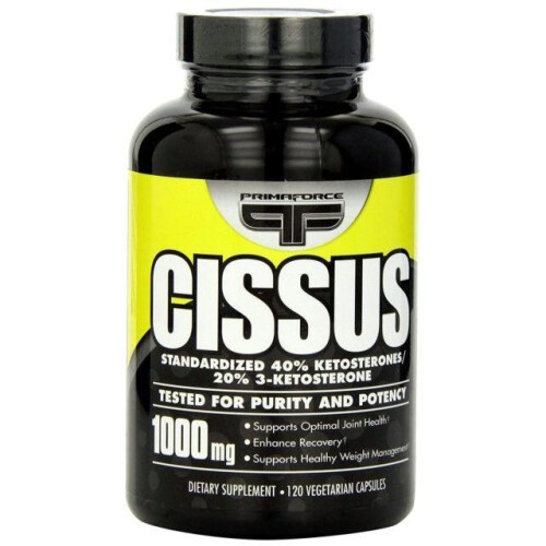 Primaforce, Cissus (Cissus Quadrangularis), 1.000 mg, 120 Kapsules (500 mg per Kapsule)