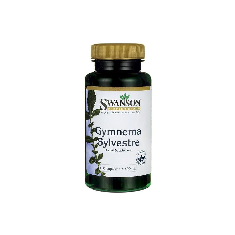 Swanson (100 Caps) Gymnema Sylvestre Leaf, 400Mg - 100 Caps