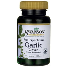 Swanson, Full Spektrum Garlic, 400 mg, 60 kapslar