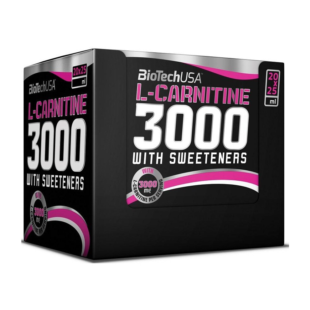 Biotechusa (20 X 25 Ml.) L-Carnitine 3000