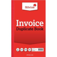 Silvine Duplicate Invoice Book 611