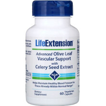Life Extension, Geavanceerd Olijfolie Vaskulair Ondersteuning, 60 Vegetarische Capsules
