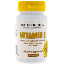 Dr. Mercola, Vitamin E, 30 Φιαλίδες