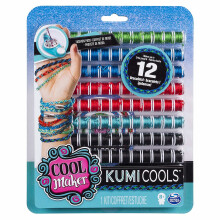 Cool Maker – Kumi Fashion Pack, Makes Up to 12 Bracelets with the KumiKreator (Colours and Styles Vary)