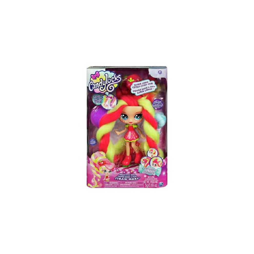 My Little Pony Raincoat Candylocks Deluxe Scented Doll Straw