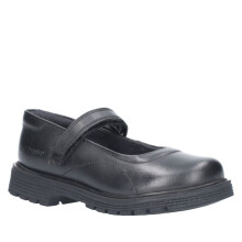 (11 Child UK, Black) Hush Puppies Girls Tally Junior Touch Fastening Shoe