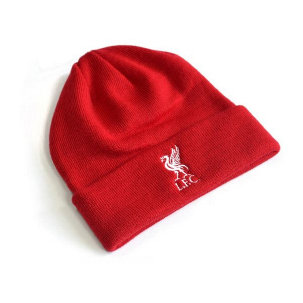 Liverpool FC Official Adults Knitted Turn Up Hat