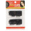 12 pcs Wig Clips Snap Comb Large 1 7/16" (Black) 1