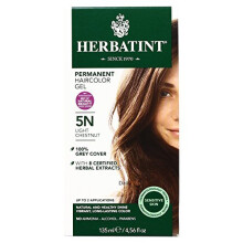 Herbatint, Dauerhaftes Haarfärbegel, 5N, Helle Kastanie, 4,56 fl oz (135 ml)