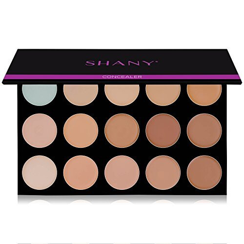 SHANY Masterpiece 15 Color Foundation, Concealer, Camouflage Palette/Refill -TONED