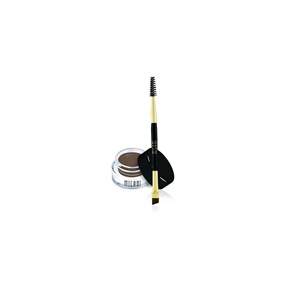 Milani Stay Put Brow Color, Dark Brown, 0.09 Ounce (Packaging May Vary)