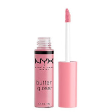 NYX PROFESSIONAL MAKEUP Butter Gloss, Icke-Kladdig Läppglans - Eclair (Rosa)