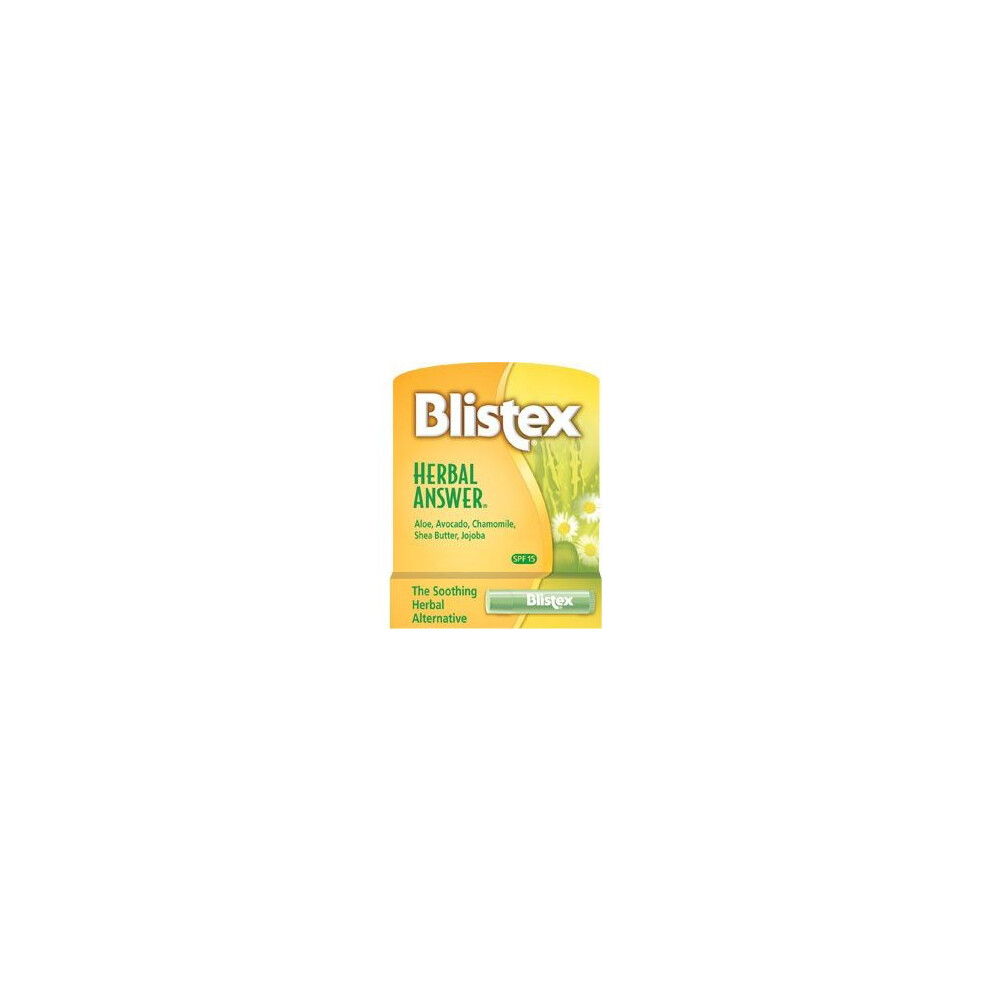 Blistex, Lip Protectant/Sunscreen, SPF 15, Herbal Answer, 4.25g