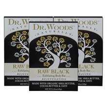 Dr. Woods, Body Bar, Raw Black, 5.25 oz (149 g)