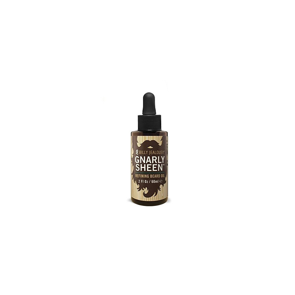 Billy Jealousy Gnarly Sheen Refining Beard Oil, 2 Fl. Oz.