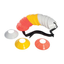 Precision Football Rugby Training Mini Pro Marker Cones Assorted (Set of 60)