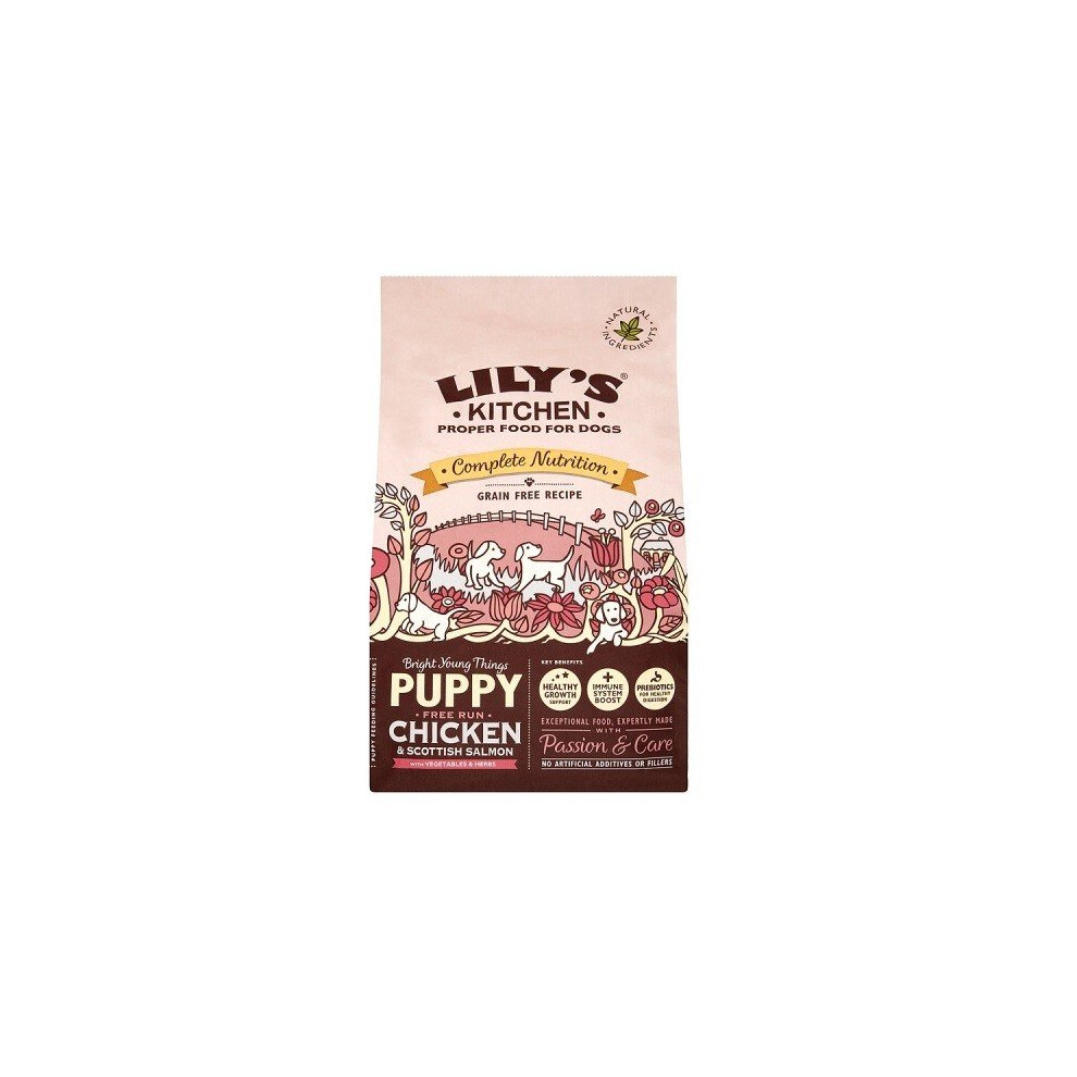 Lily's Kitchen (2.5Kg, May Vary) Chicken And Salmon Complete Dry Puppy Food